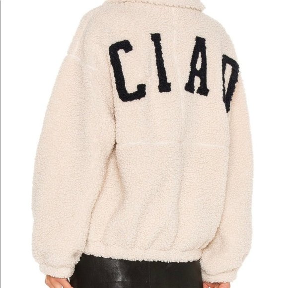 LPA Tops - Revolve x LPA "CIAO" Sherpa Pullover